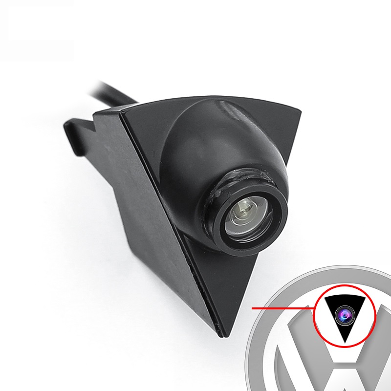 Caméra de vue de face CCD caméra de Logo avant VW pour VW Passat Golf Polo Tiguan Jetta Bora Touareg caméra avant 12 1 10