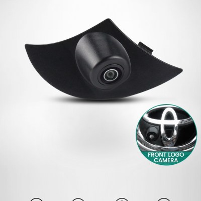 HD 170° Night Vision Car Front View Camera For Toyota Corolla Logo Mark Fisheye Lens AHD 720P Camera