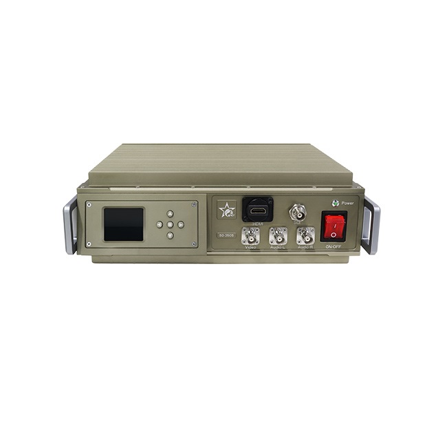 Professional 100km Remote Control Ground COFDM Wireless Receiver