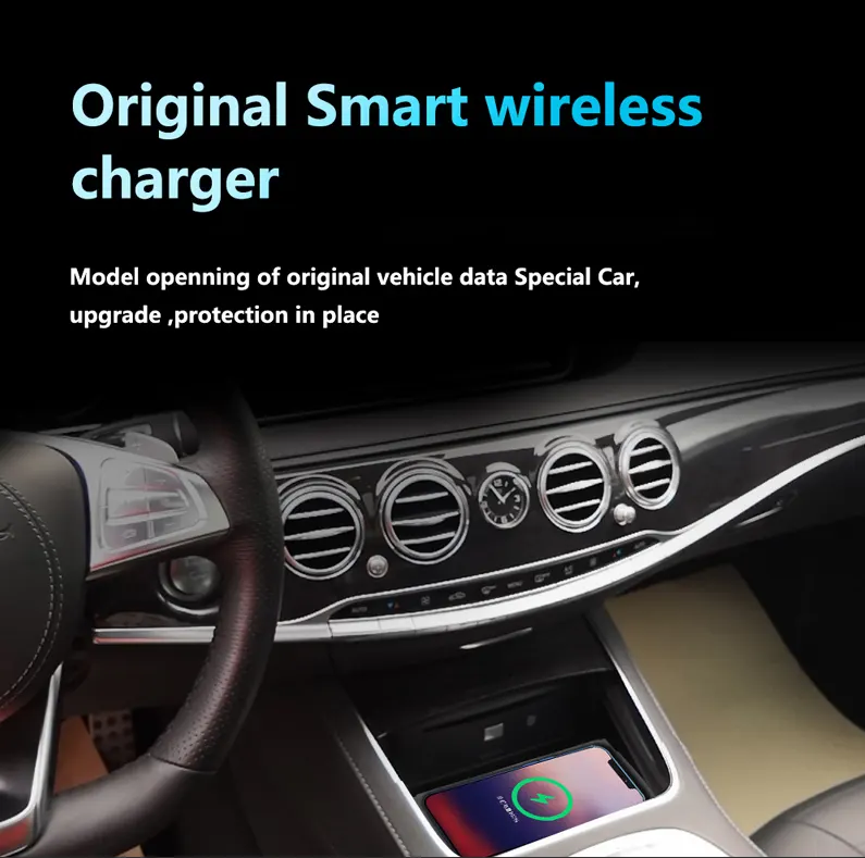 Benz S Class wireless charger