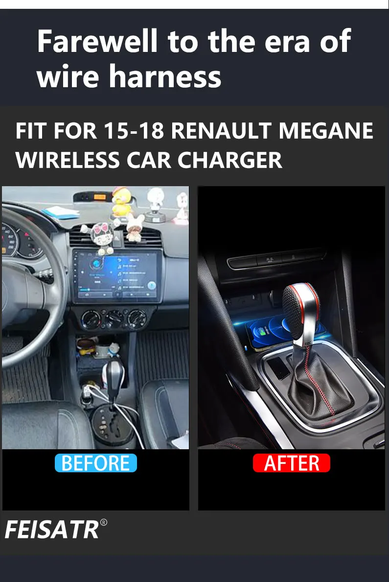 Renault Megana 5(15-18) Wireless Charger