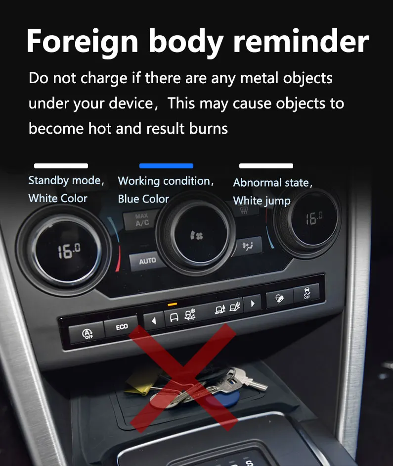 Land Rover Discovery Sport 16-19 Wireless Charger