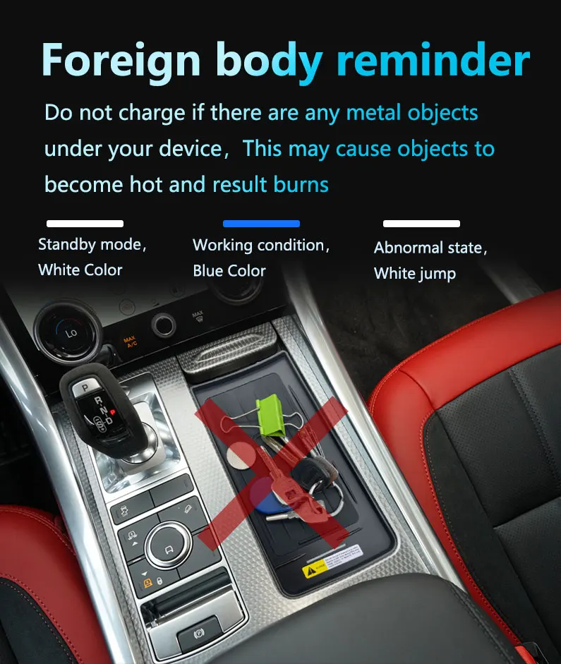 Land Rover Rover Sport 18-22 Wireless Charger