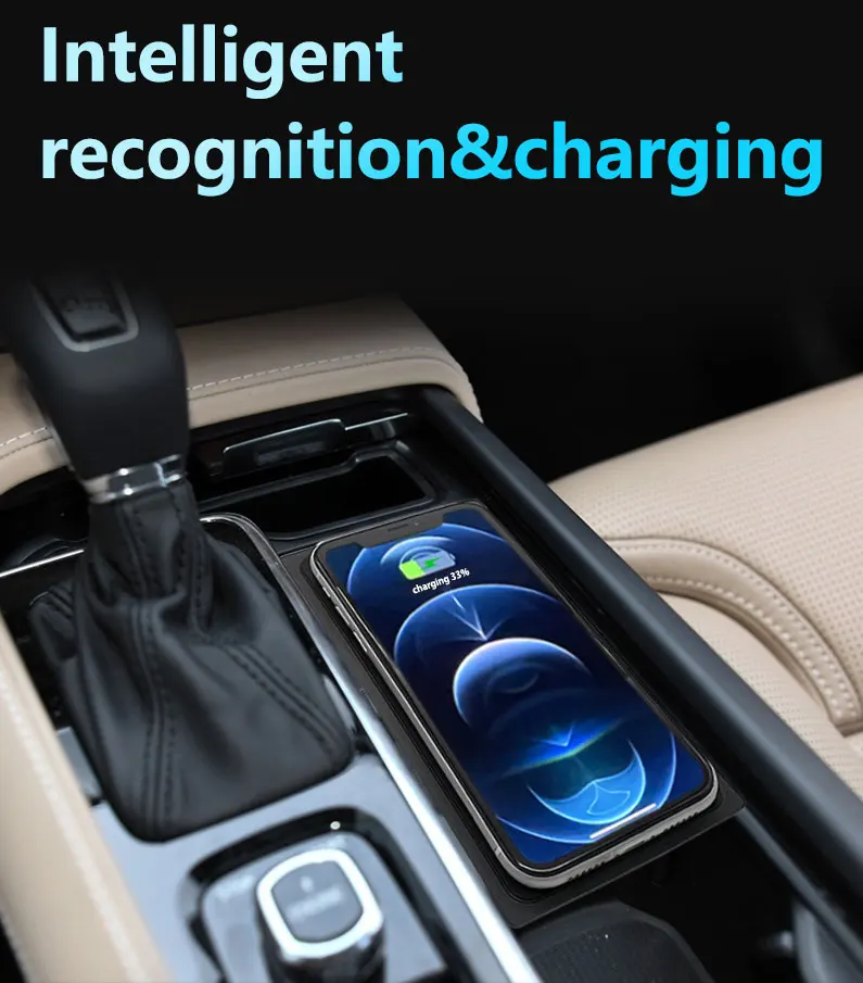 Volvo 15-21 XC90, 17-20V90, 17-21S90, 18-21 XC60, 19-20 Wireless Charger V60, 20-21 S60