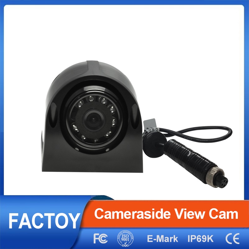 4Caméra de recul pour stationnement, vue arrière latérale, broches 9LED, pour camion, Bus, moniteur de véhicule, caméra de vue latérale 12V IP69K 15 2 2