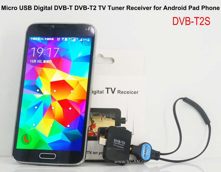 Sintonizador de TV Android DVB-T2 1 Android DVB-T2 TV Tuner