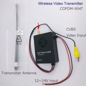 COFDM 904T COFDM Wireless Video Transmitter Antenna Aerial