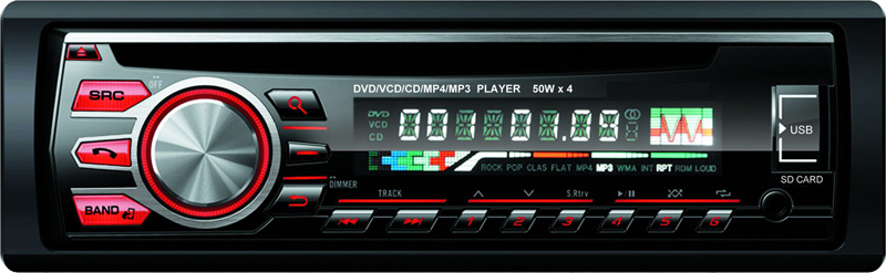 5246 one din fix panel USB MP3 player