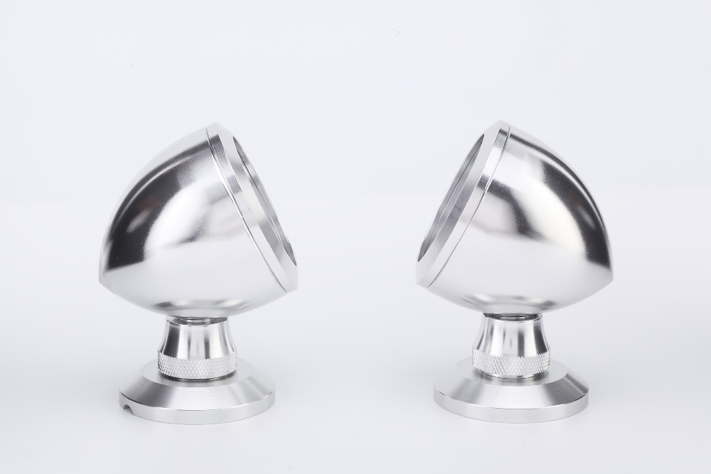 TAB-1B Car Tweeter Aluminum Alloy Base Treble Seat Tweeters Non-destructive Installation Metal Speaker Bracket Boxes Automotive Treble cup bracket cover 20