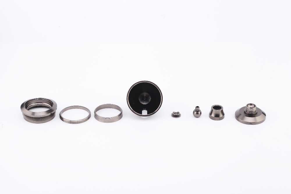 TAB-1B Car Tweeter Aluminum Alloy Base Treble Seat Tweeters Non-destructive Installation Metal Speaker Bracket Boxes Automotive Treble cup bracket cover 23