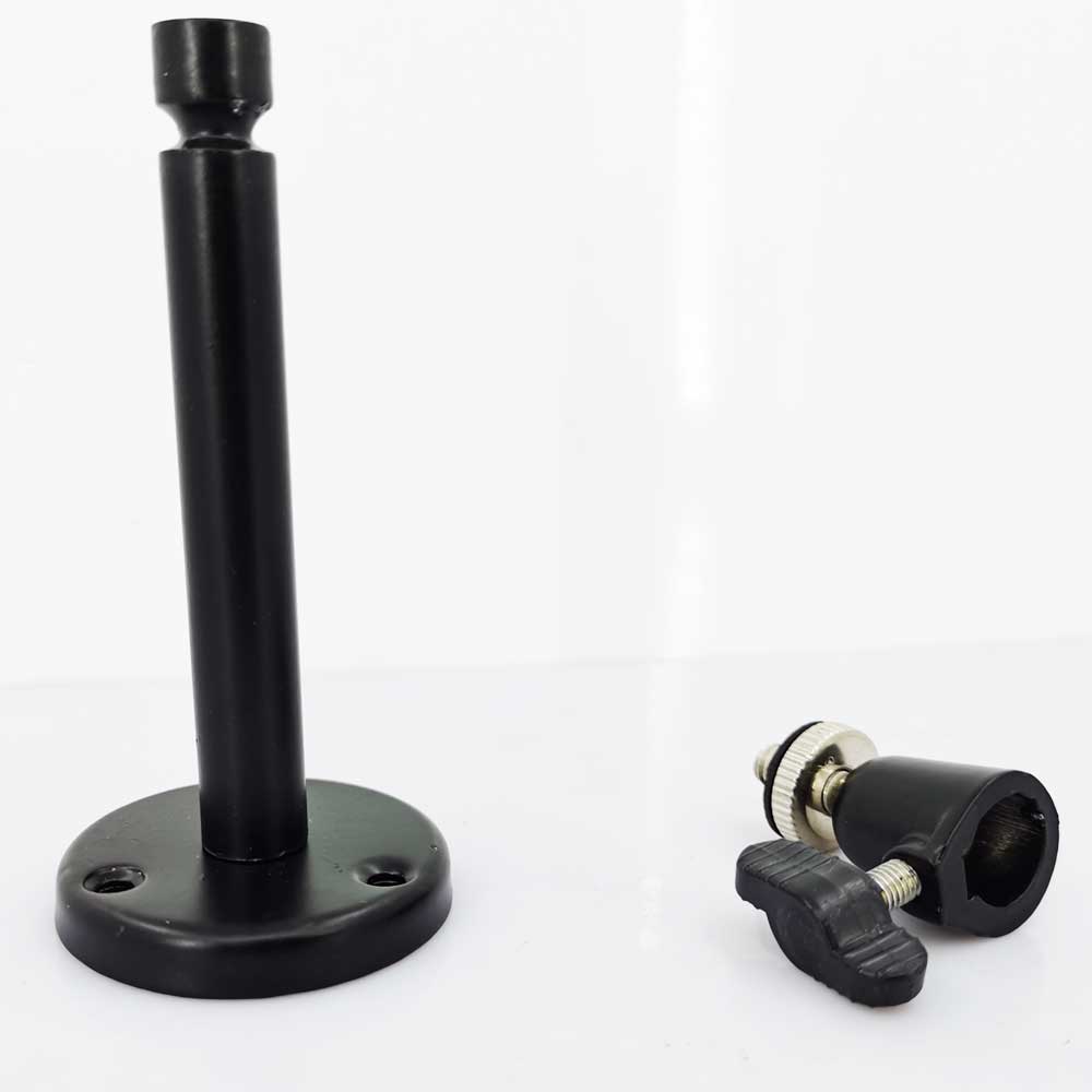 Support de montage mural pour les mini caméras de sécuritétaMini standard d'installation de métal de basease mSupport de support de rotation de degré Vcan1686 Vcan1686 15 table wall mount security camera bracket