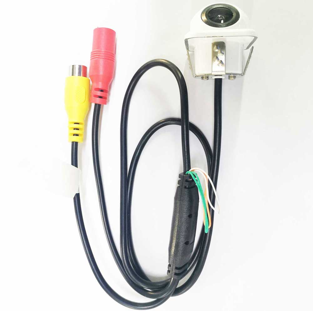 White Color rear view camera