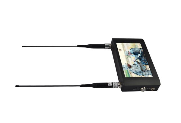 Handheld Wireless Receiver 7 inch Touch Screen COFDM Receiver Digital Video Receiver with 7 inch Monitor 10