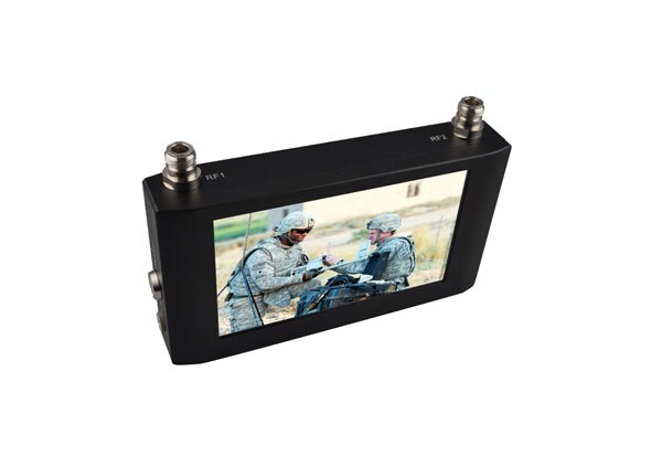 Handheld Wireless Receiver 7 inch Touch Screen COFDM Receiver Digital Video Receiver with 7 inch Monitor 11