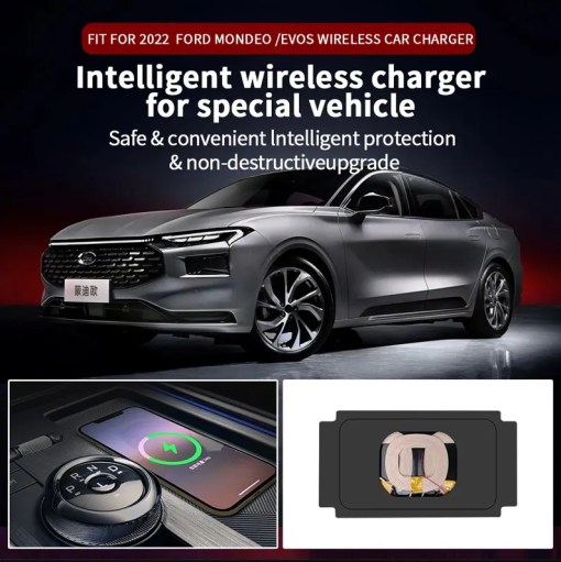 2022 CHARGEUR DE VOITURE SANS FIL FORD MONDEO/EVOS