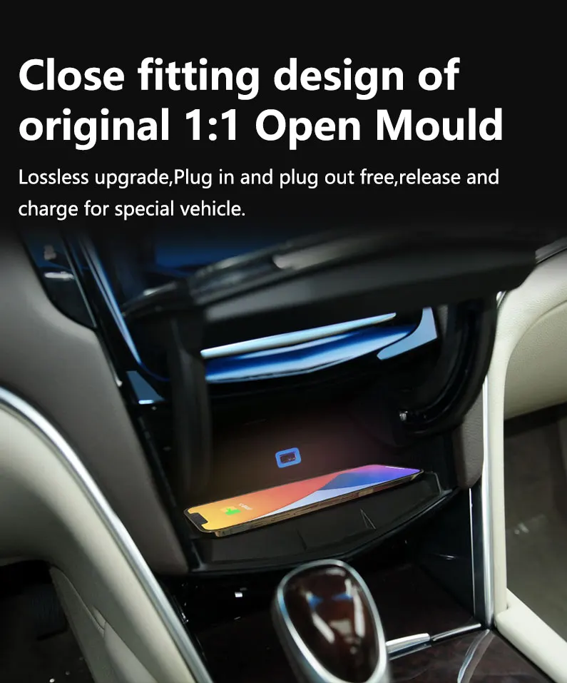 Cadilac XTS(14-18),ATS-L(14-17) Wireless Charger