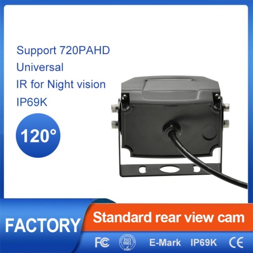 Caméra arrière de secours pour remorque, avec Vision nocturne IR, 12V, étanche IP69K, pour camion, Bus, pick-up, camping-car, Van et camion 10 3 1