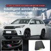 Toyota Highlander 3 carregador sem fio