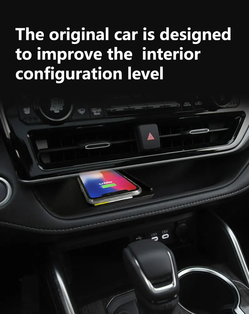 Toyota Highlander 3 wireless charger