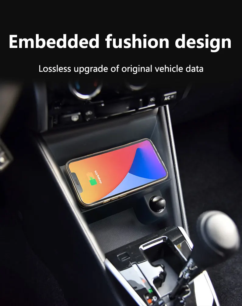 Toyota Vios,Yaris,Yaris L 17-21 Wireless Charger