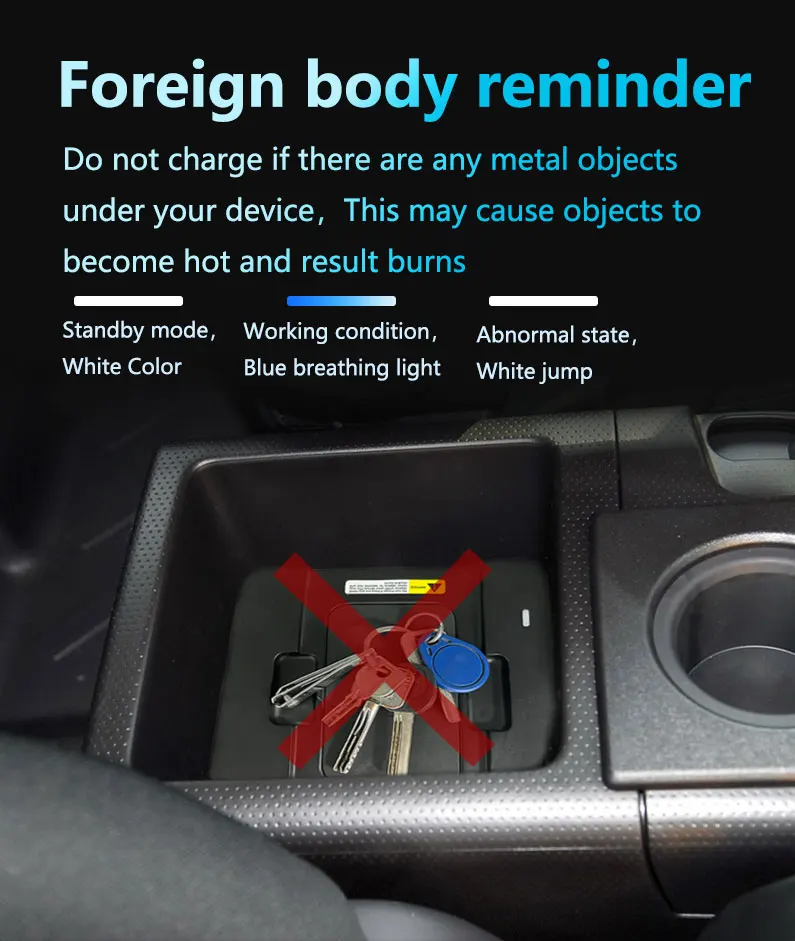 Toyota Cruiser(07-17) Wireless Charger