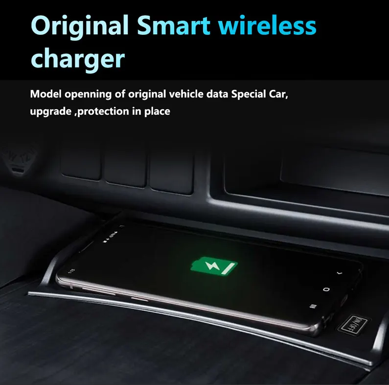 2022 TOYOTA FORTUNER WIRELESS CAR CHARGER