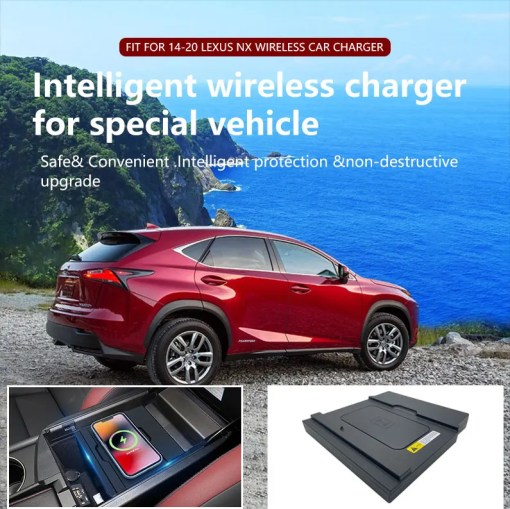 Lexus NX 14-20 Cargador inalámbrico