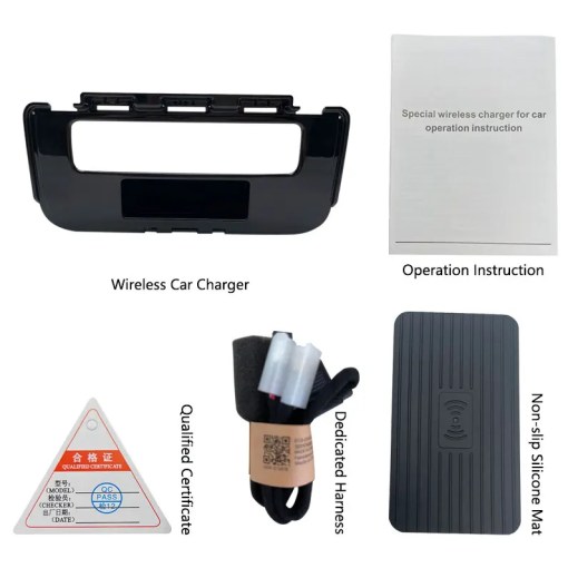 Mitsubishi Outlander (17-18) Carregador sem fio 9 Mitsubishi Outlander (17-18) Wireless Charger