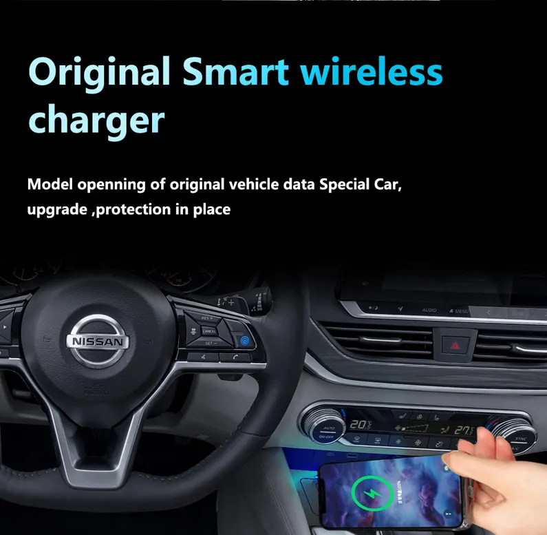 2020-2021 NISSAN TEANA WIRELESS CAR CHARGER