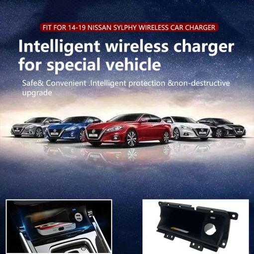 Nissan Sylphy 14-19 Cargador inalámbrico