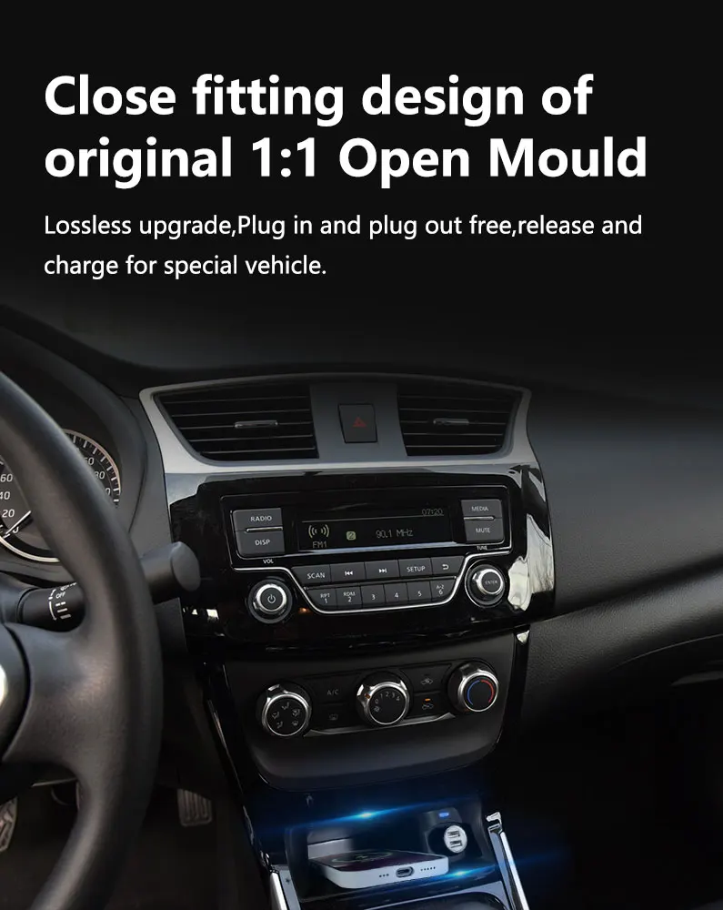 Nissan Sylphy 14-19 Wireless Charger
