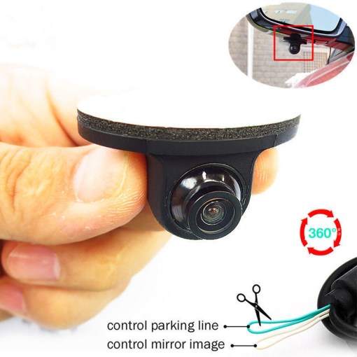 360 Degree Angle HD Auto Rear View Camera IP67 Car Back Reverse Camera Fish Eyes HD Parking Assistance Camera