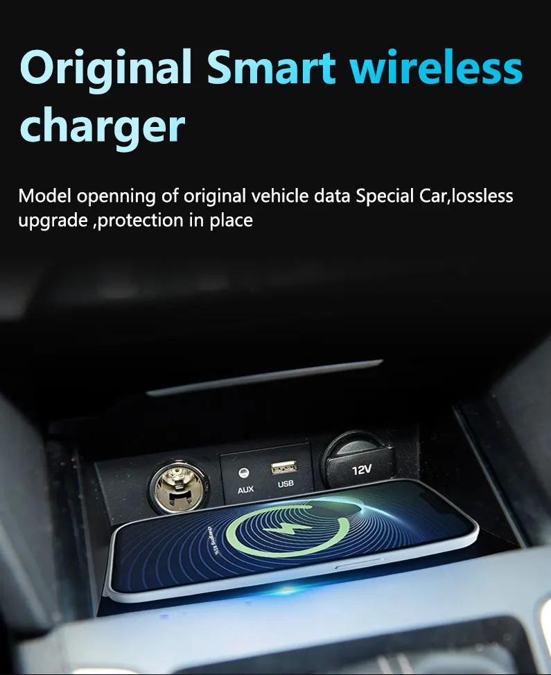 Hyundai Elantra 16-20 Wireless Charger