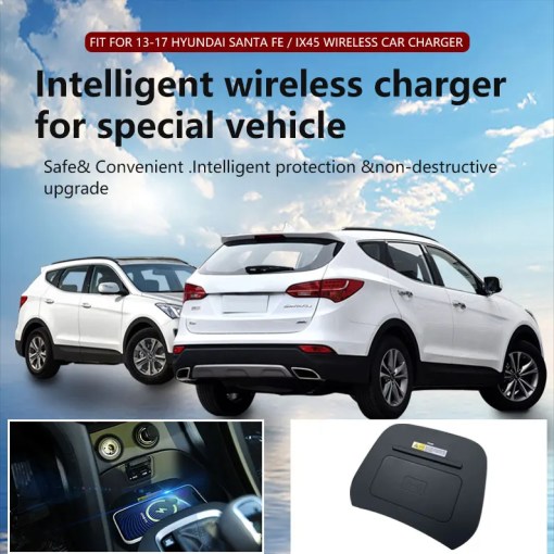 Hyundai Santa Fé 13-17/ Cargador inalámbrico IX45