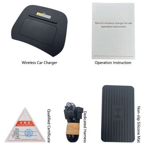 Hyundai Santa Fé 13-17/ Carregador sem fio IX45 9 Hyundai Santa Fe 13-17/ IX45 Wireless Charger