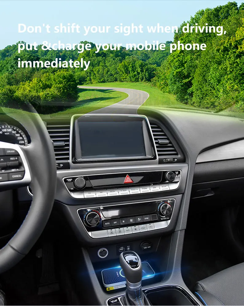 Hyundai Sonata 9 Wireless Charger