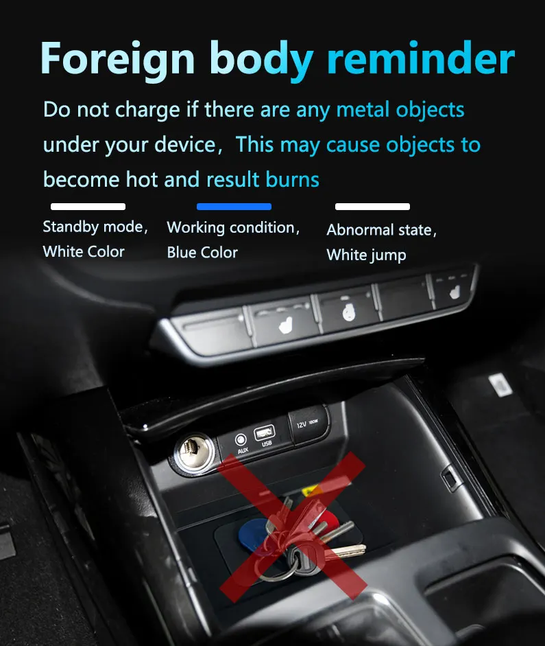 Kia Sorento High 15-18 Wireless Charger