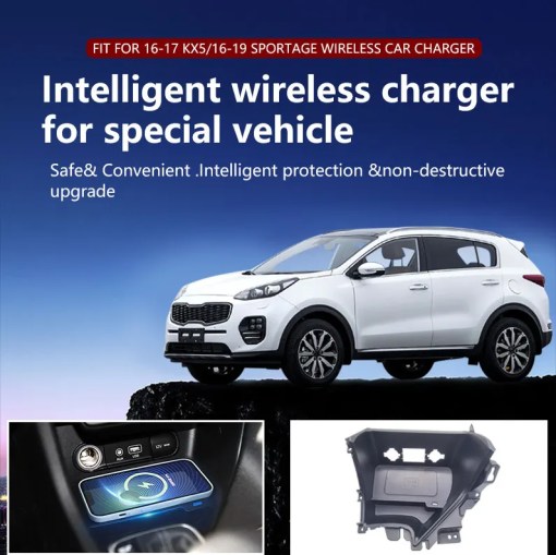 KIA KX5 16-17/ K7 Sportage 16-19 Cargador inalámbrico