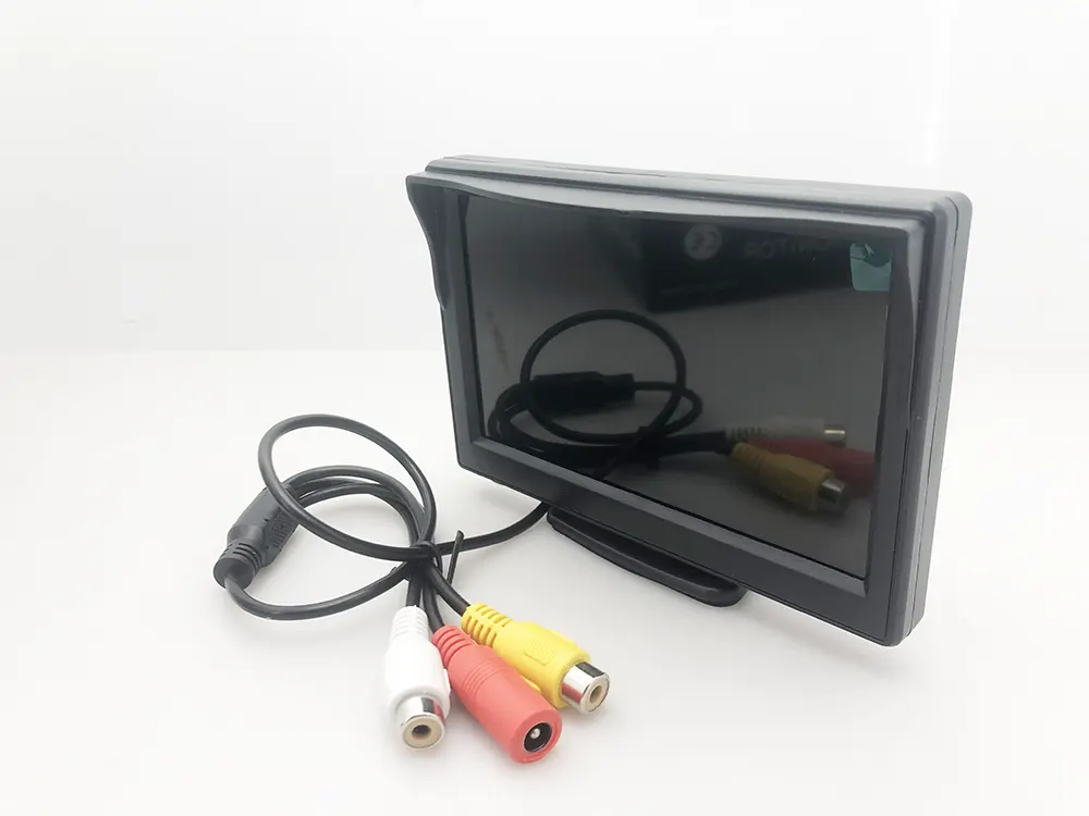 5'' MONITOR AUTÔNOMCÂMERA EM 12-24V24V 13 5’’ MONITOR STAND ALONE 2 CAMERA IN 12-24V