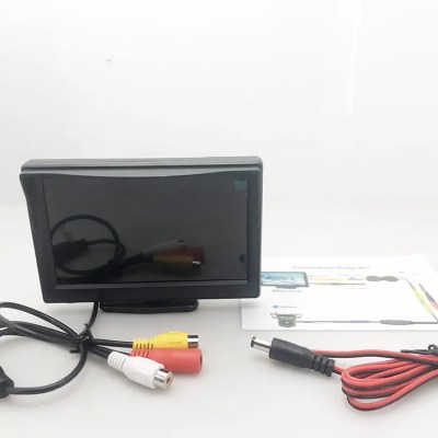 5’’ MONITOR STAND ALONE 2 CAMERA IN 12-24V
