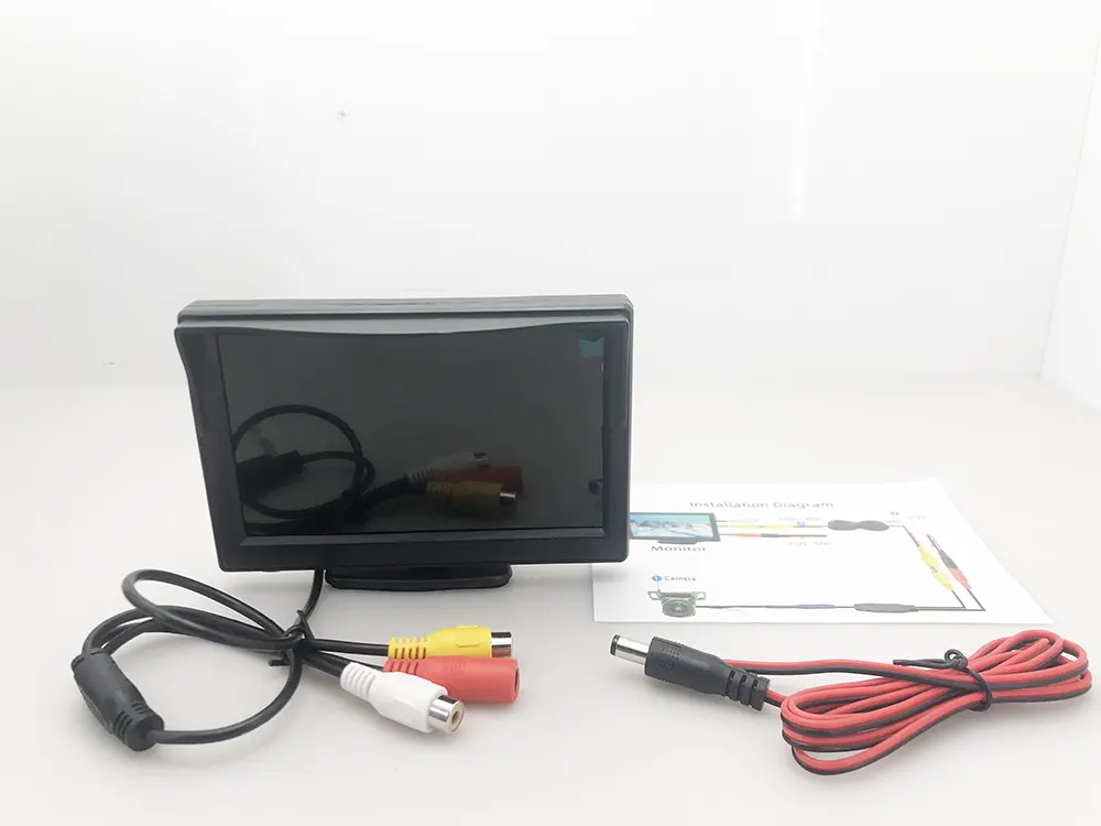 5'' MONITOR AUTÔNOMCÂMERA EM 12-24V24V 15 5’’ MONITOR STAND ALONE 2 CAMERA IN 12-24V