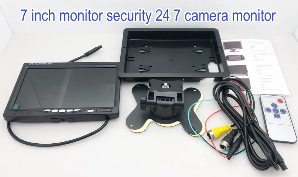 7-inch high display desktop reverse monitoring display 17 7-inch-monitor-security-24-7-camera-monitor