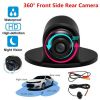 Nouveau 360 ° voiture vue latérale arrière caméra de recul HD CCD CMOS 2 Araba dikiz Reversing yedekleme CCD kamera 360 gece su ge irmez yeni araba dvr ara kameras