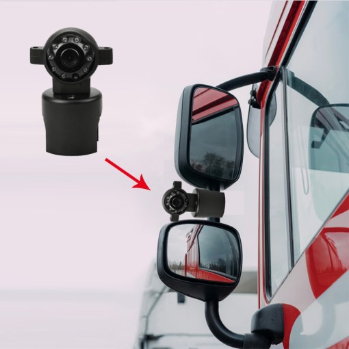 Arm Rear View Camera Front and Rear Car Camera IP69K Mini Backup Camera Vehicle Truck Camera For Trailer Heavy Truck