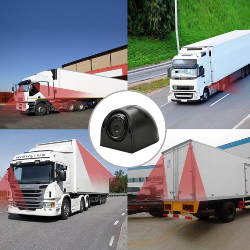 COCVES School Bus Car Side View Camera AHD 120 Degree Reverse Camera With Night Vision Side 4