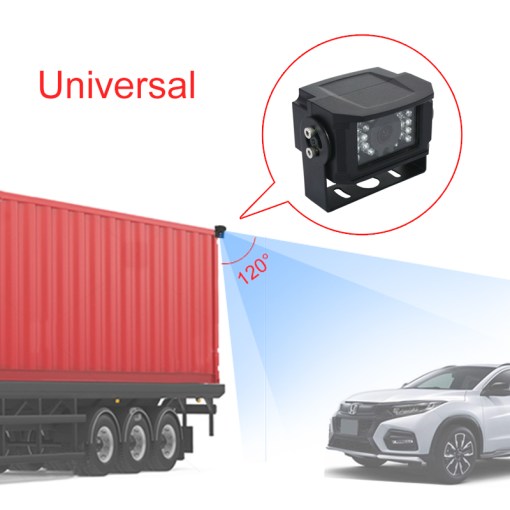 Caméra arrière de secours pour remorque, avec Vision nocturne IR, 12V, étanche IP69K, pour camion, Bus, pick-up, camping-car, Van et camion 11 COCVES Trailer Backup Rear Camera With IR Night Vision 12V IP69K Waterproof Truck Reversing Camera for 3