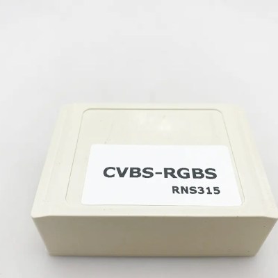 CVBS para RGB visão reversa AV para caixa de conversão de visão traseira do decodificador RGB RNS315 9 CVBS To RGB Reverse View AV To RGB Decoder Rear View Conversion Box RNS315
