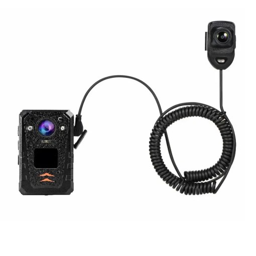 4G Body Worn Camera 1512P HD Video Recording 256GB GPS EIS with external camera