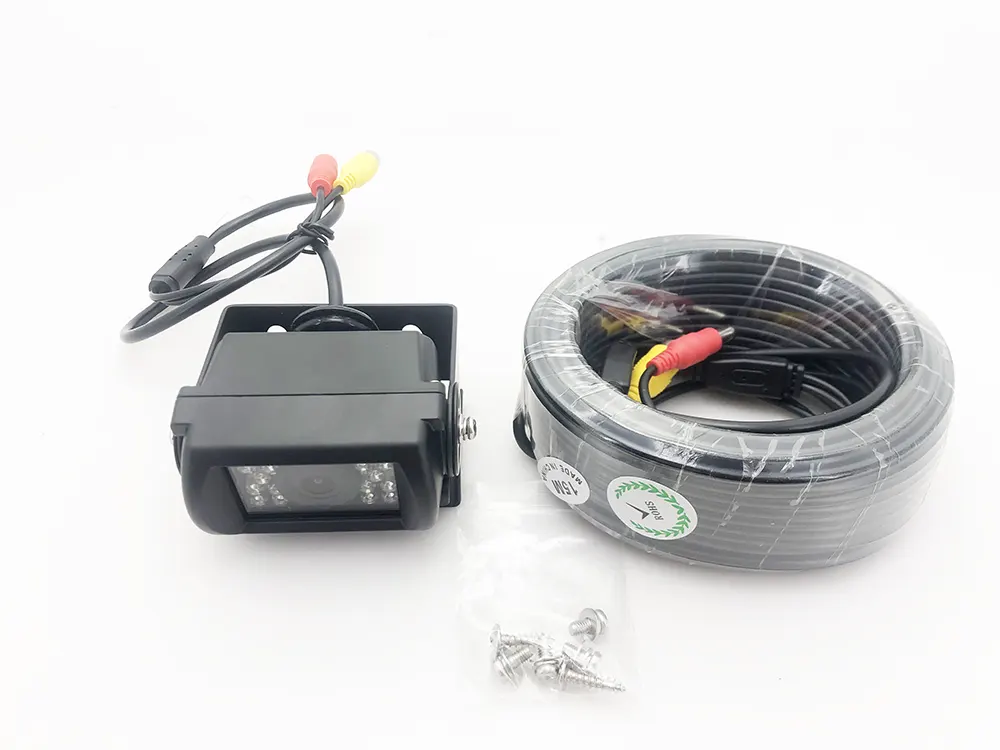 CAR CAMERA Sharp CCD Bus Rear View Camera, PAL, 130° Wide-Angle, Night Vision, IP66 Waterproof, 12–24V Vehicle Backup Camera 18 CAR CAMERA