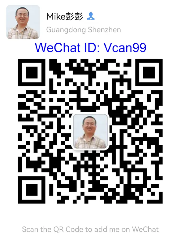 ChinaVcan wechat id